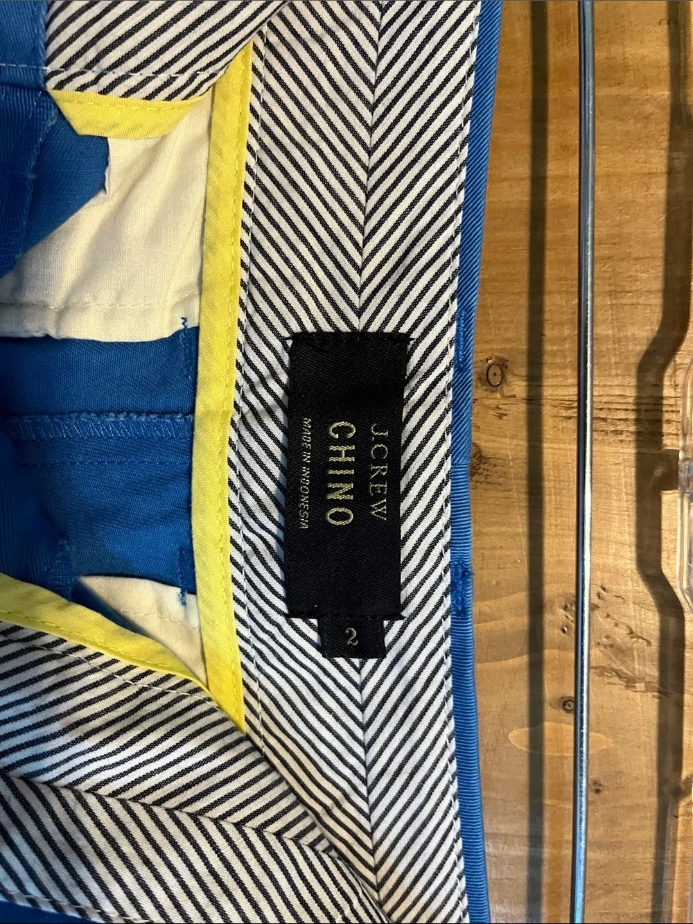 J. Crew 4” Blue Flat-Front Women's Shorts